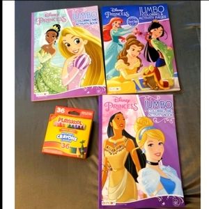 Disney's Princess Jumbo Coloring Books